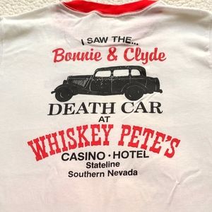 Vintage Unisex Tee Shirt, Whiskey Pete's Logo